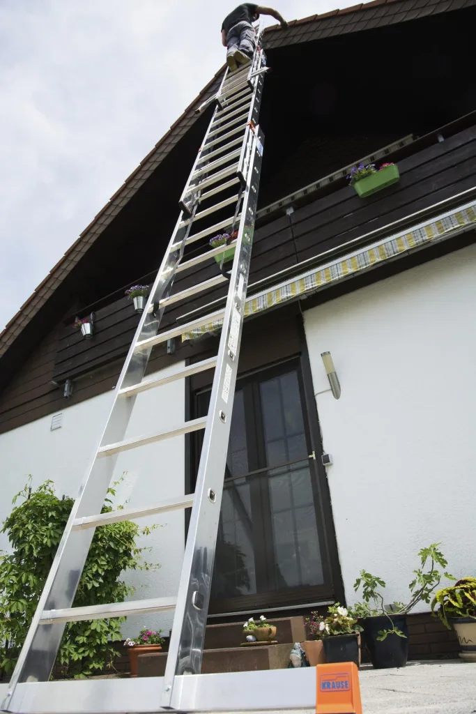 Tribilo multi-purpose ladder, 3-section, 3 x 12 rungs