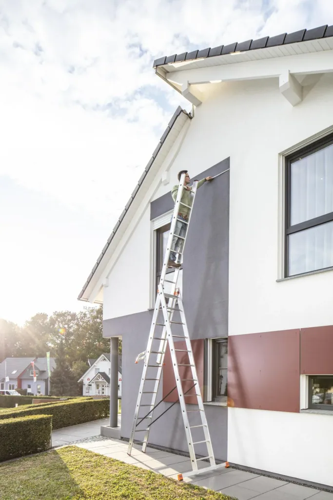 Tribilo multi-purpose ladder, 3-section, 3 x 12 rungs