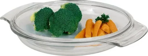 Universal frying/cooking pot, 3-piece, frying basket + glass lid