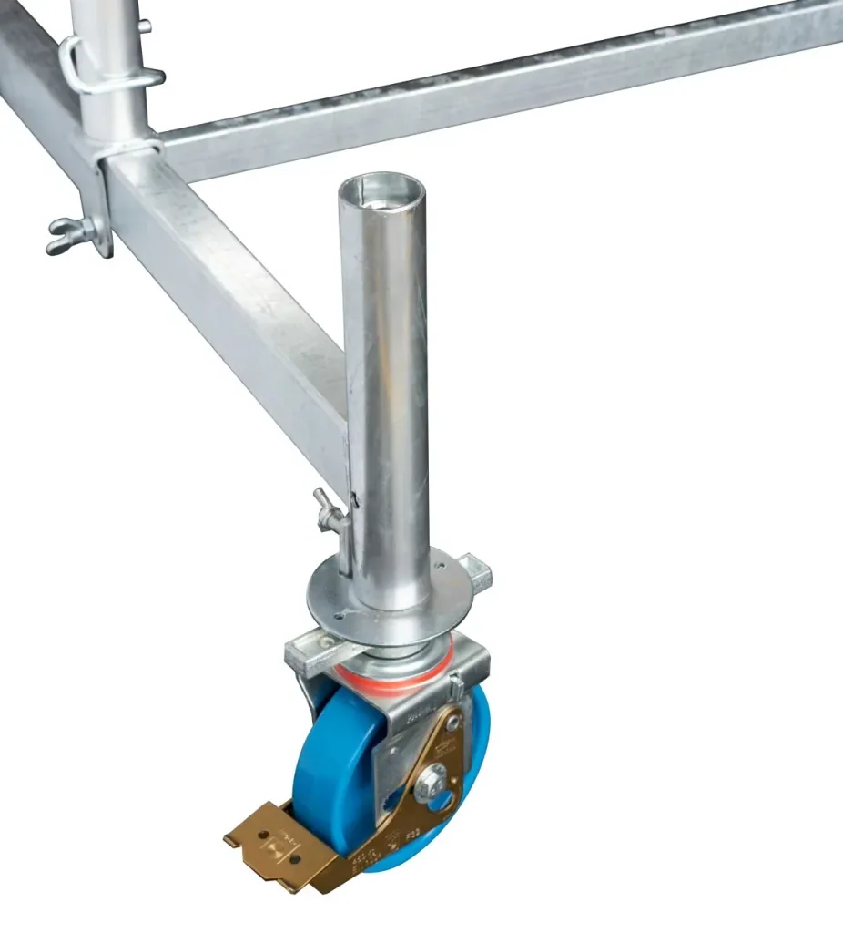 ClimTec castor set (4 pieces) 150 mm, height adjustable