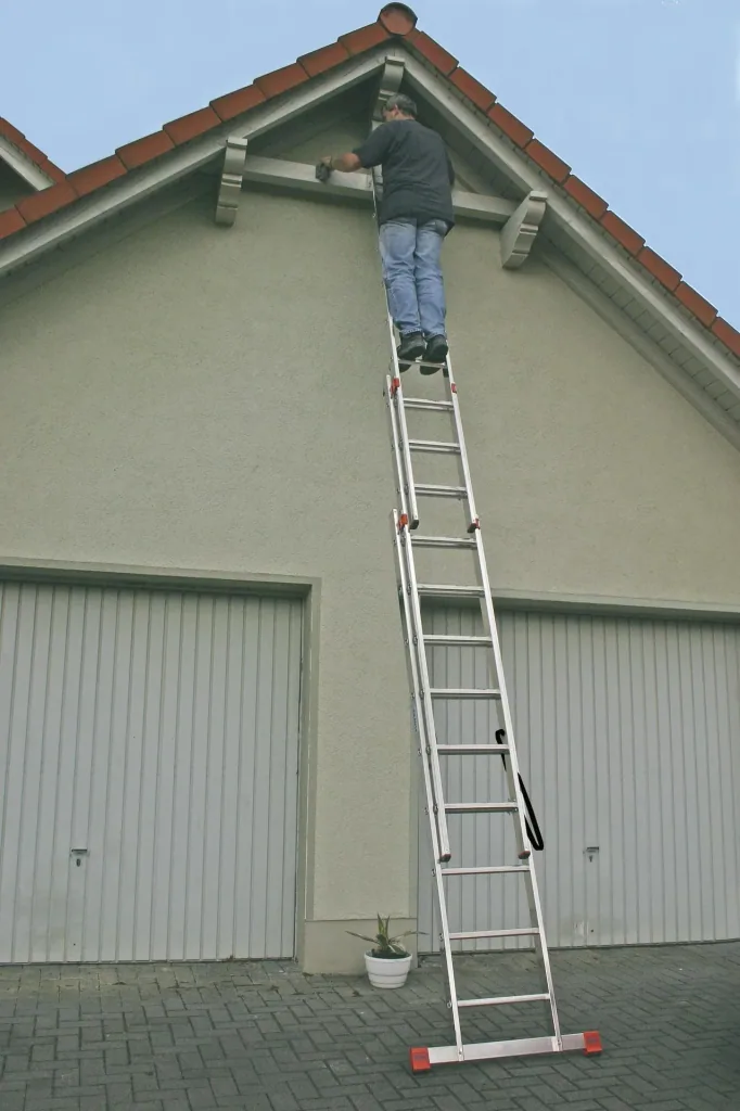Tribilo multi-purpose ladder, 3-part, 3 x 9 rungs