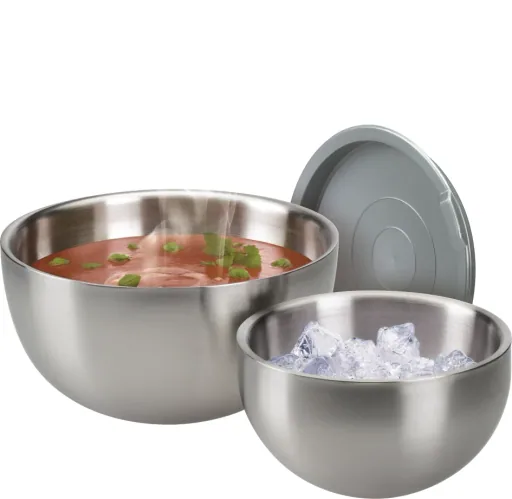 Thermo bowl 22 cm with lid