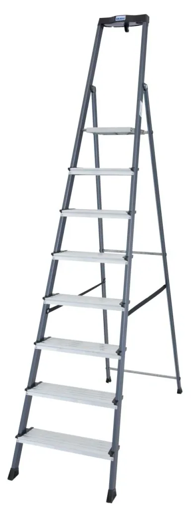 “SECURO” STEP LADDER ANODIZED 8 STEPS