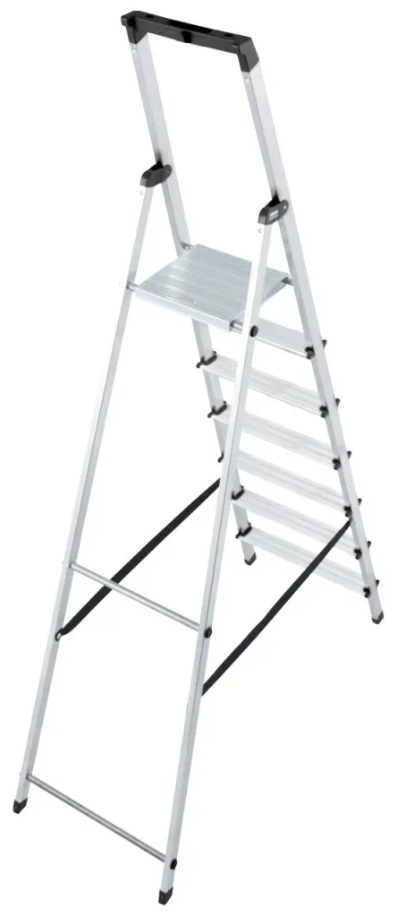 “SECURO” STEP LADDER ANODIZED 6 STEPS