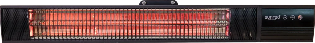 Wandheizstrahler Dark Wall Black 2500 Watt