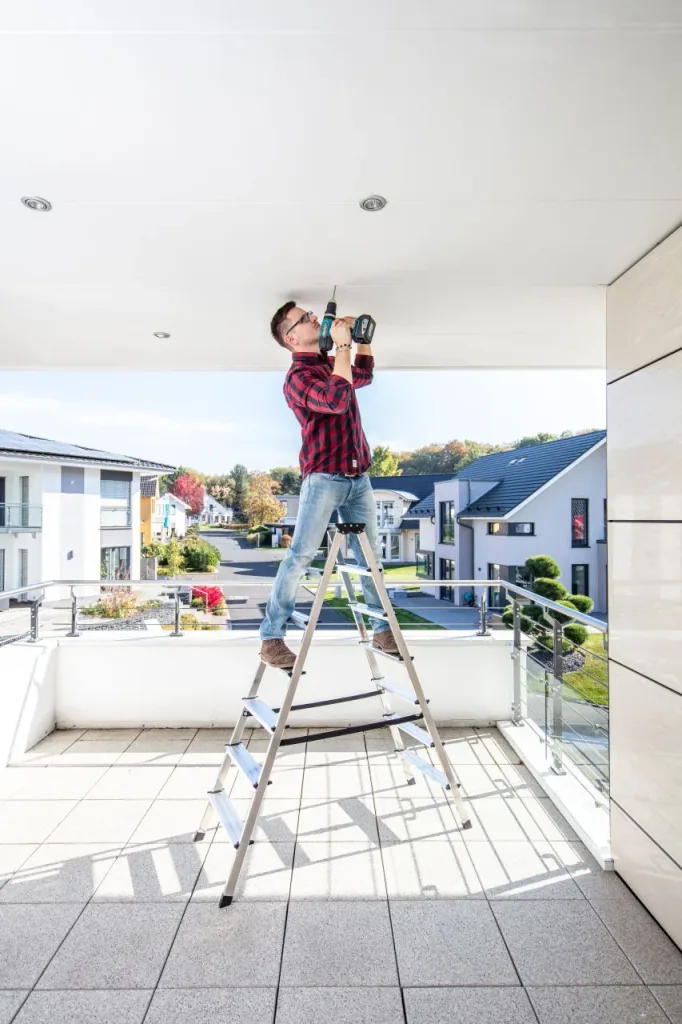 “DOPPLO” STEP DOUBLE LADDER 2x7 STEPS