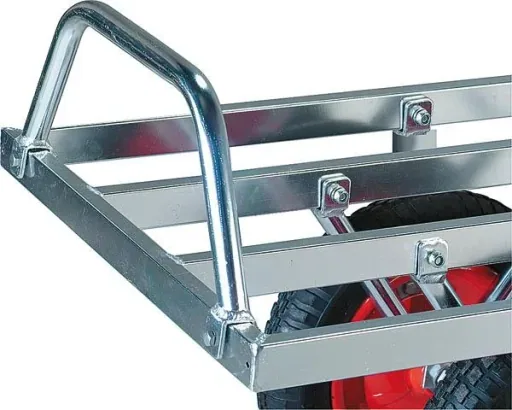 Aluminium tweewielige balenwagen, draagvermogen 100 kg