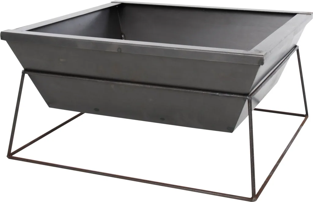 Reso Industrial fireplace, 60 x 60 cm