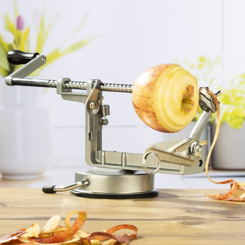 Apple and potato peeler