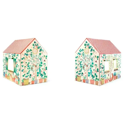 Djeco speelhuisje planten