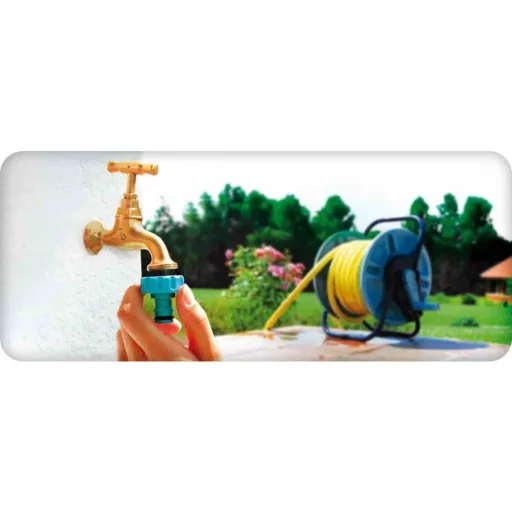 Kraanaansluiting 1 inch met binnendraad voor tuinslang