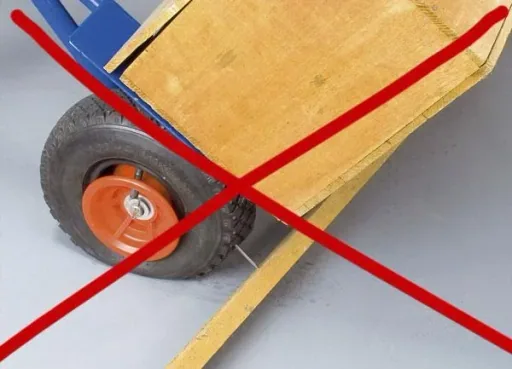 Sack truck wheels, puncture-proof, 2 pieces