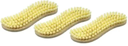 All-purpose scrubbing brushes, set of 3