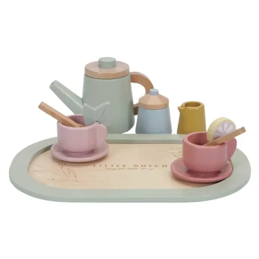 Little Dutch theeservies "Wilde bloemen