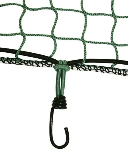 Rubber tensioners for cargo nets, tarpaulins and luggage securing, 12 pieces