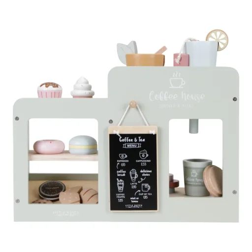 Little Dutch houten speelkeuken groot koffiezetapparaat