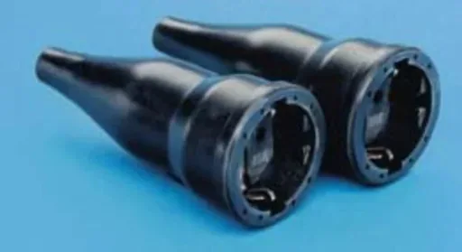 Rubber plug coupling set black