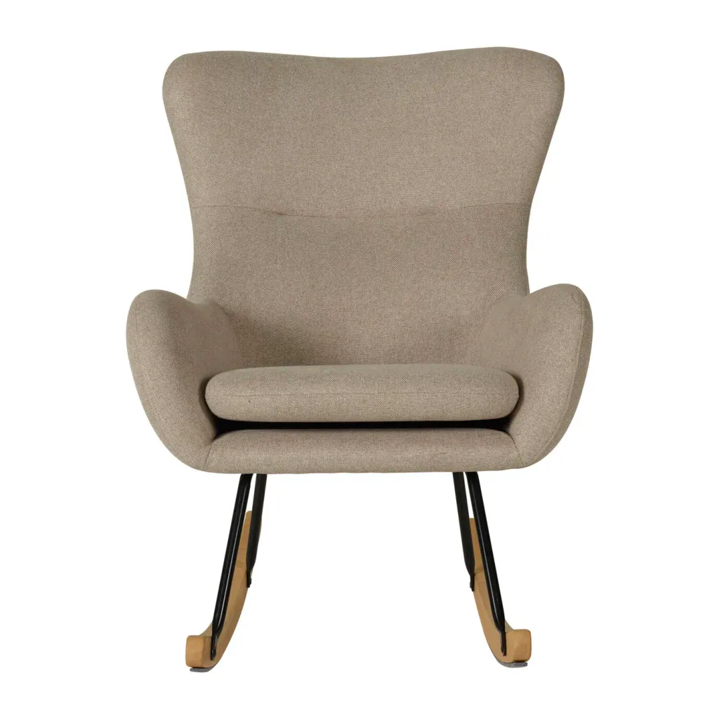 Quax schommelstoel, fauteuil voor borstvoeding - Basic, Kleur: Woestijn