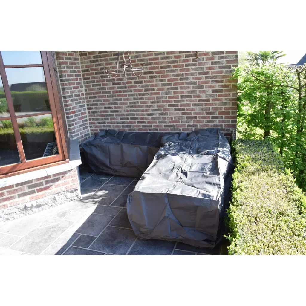 Protective cover for L-shaped lounge set - 250 cm