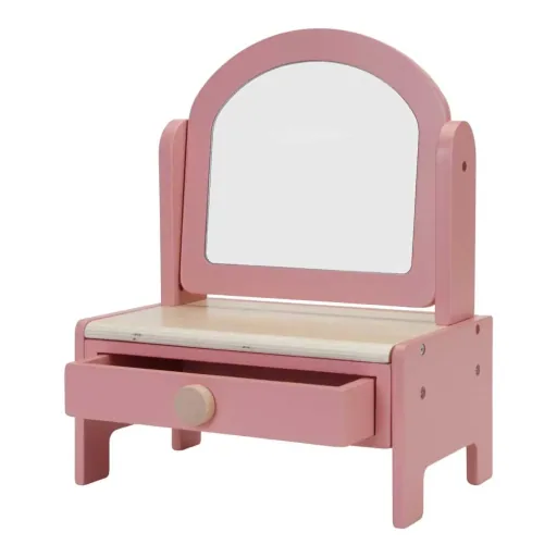 Little Dutch kaptafel hout roze
