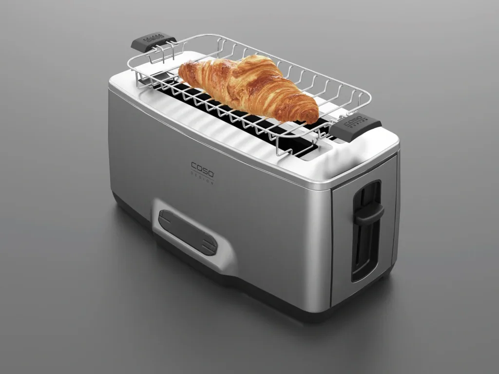 Toaster "INOX 4", stainless steel, 1850 watts