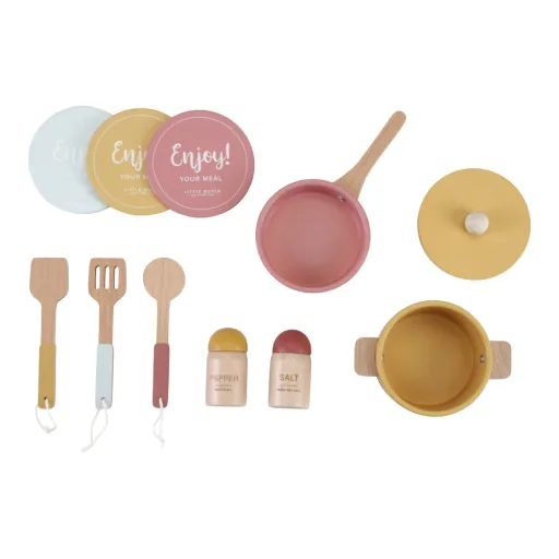 Little Dutch houten speelgoed keuken mint
