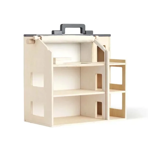 Kids Concept speelgoed poppenhuis draagbaar hout