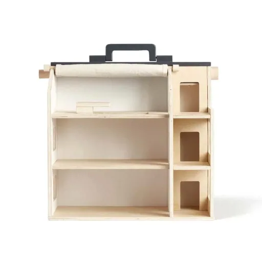 Kids Concept speelgoed poppenhuis draagbaar hout