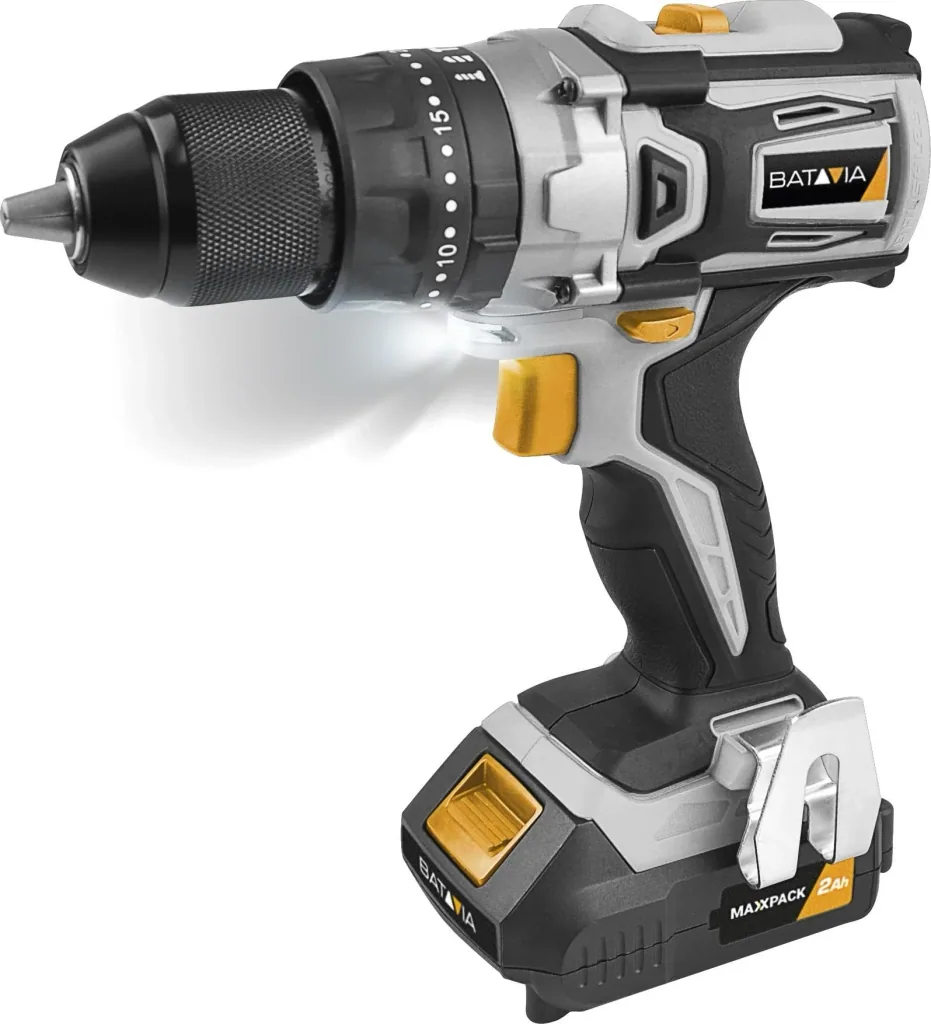 Maxxpack 18V Cordless Brushless Impact Drill (with 2Ah battery and charger)