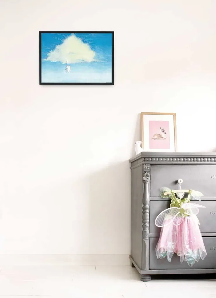 Kek Amsterdam kinderposter ijsbeer & wolk
