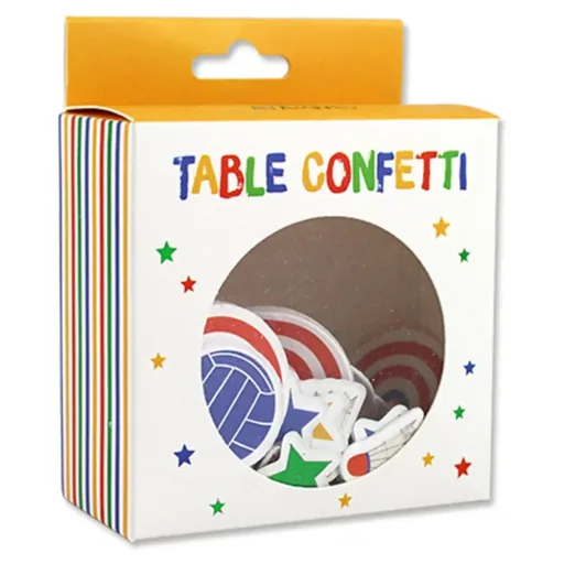 Ava & Yves Tafel Confetti Atleten