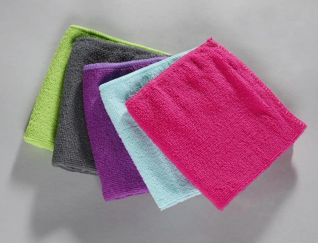 Microfiber cleaning cloths set of 5