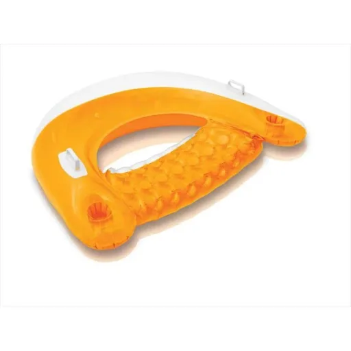 Inflatable swimming high chair-orange