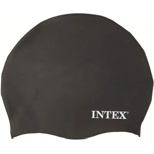 Silicone Swimming Cap-Black