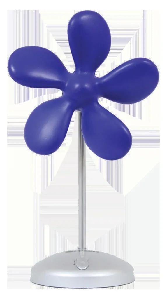 Flower Fan- Ventilator - blau
