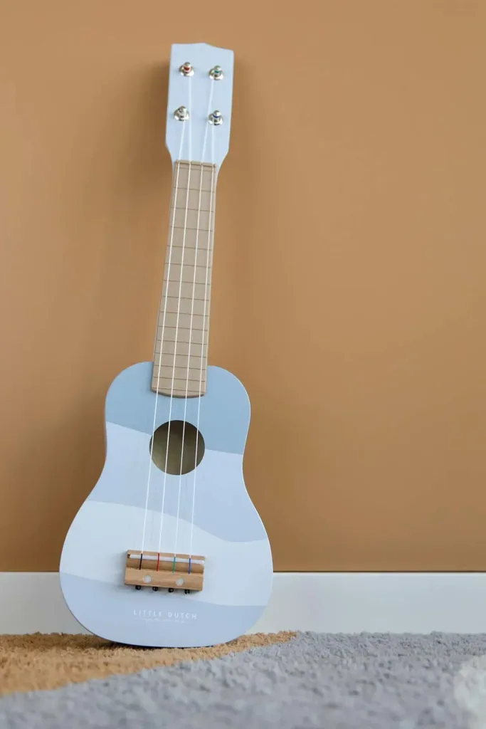 Little Dutch kinderen gitaar blauw