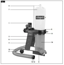 EXTRACTION SYSTEM HD 12 550W