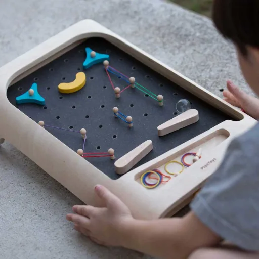 Plan Toys kinder flipperkast hout