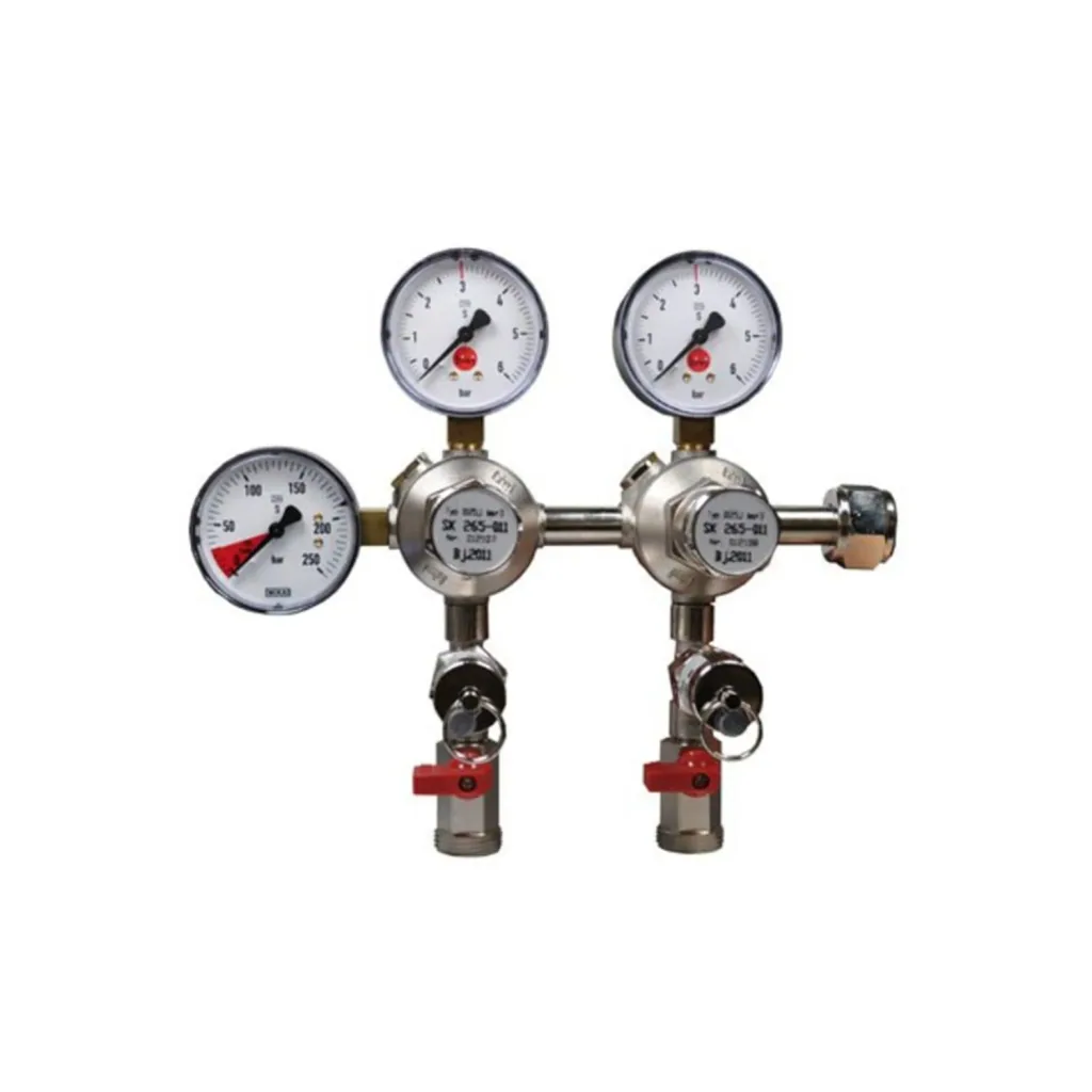 Reduceerventiel, drukregelaar CO2 voor Biertap, 3 bar