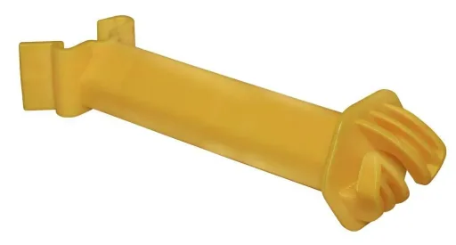 T-Post distance insulator, yellow