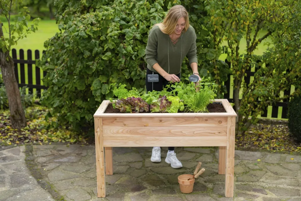 Westmann verhoogde moestuinbak Emily zonder bodem