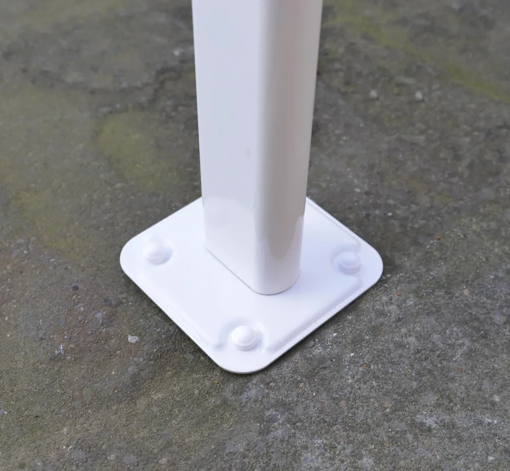 Palram Sierra Terrasoverkapping 447 × 228 cm Wit – Aluminium met 6 mm polycarbonaat