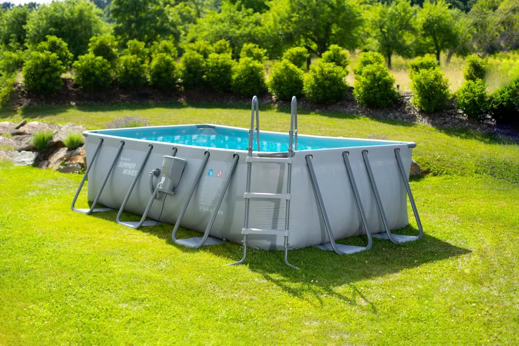 Pool Elite 400 x 200 x 100 cm, anthrazit