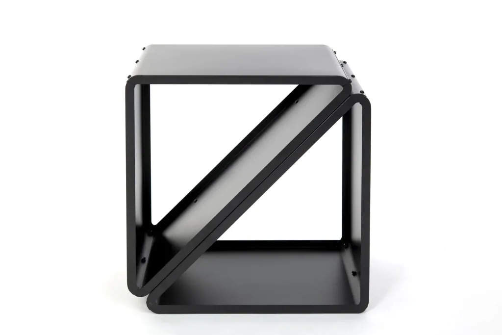 Westmann Houtopslagrek 57x35,5x56 cm Zwart