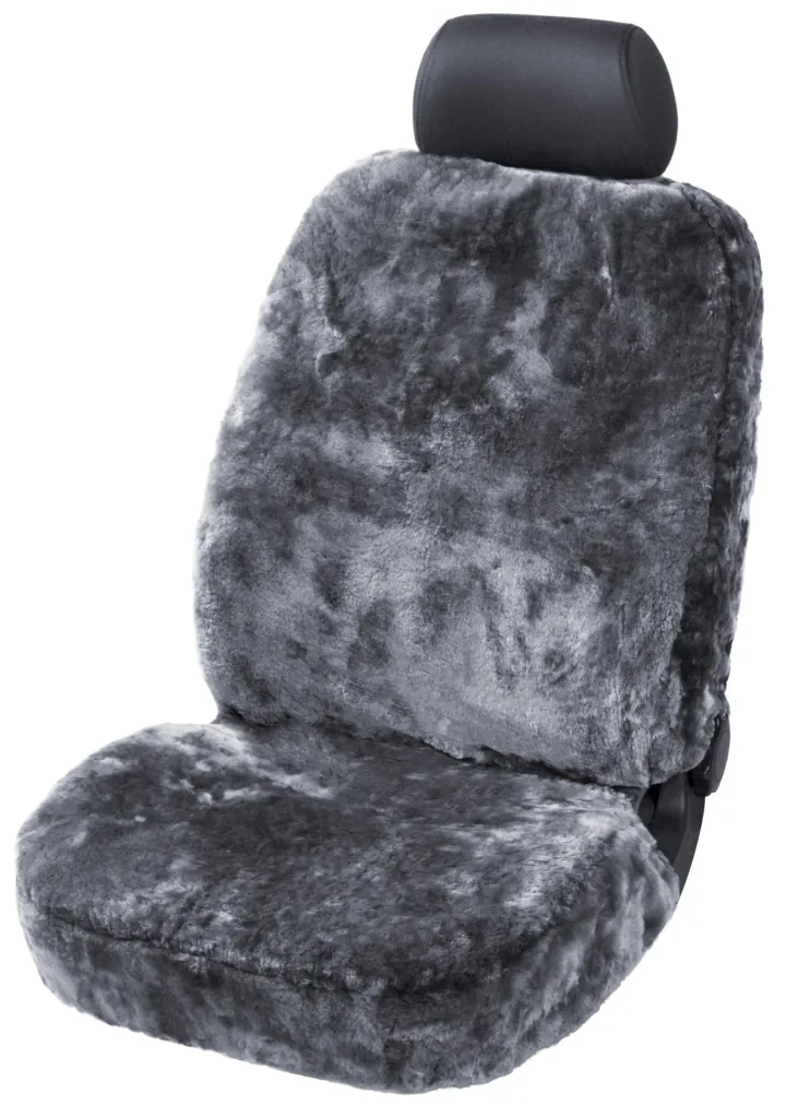 Lambskin seat cover Trish, anthracite