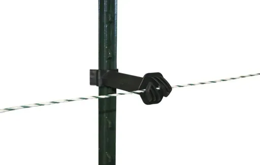 T-Post distance insulator black