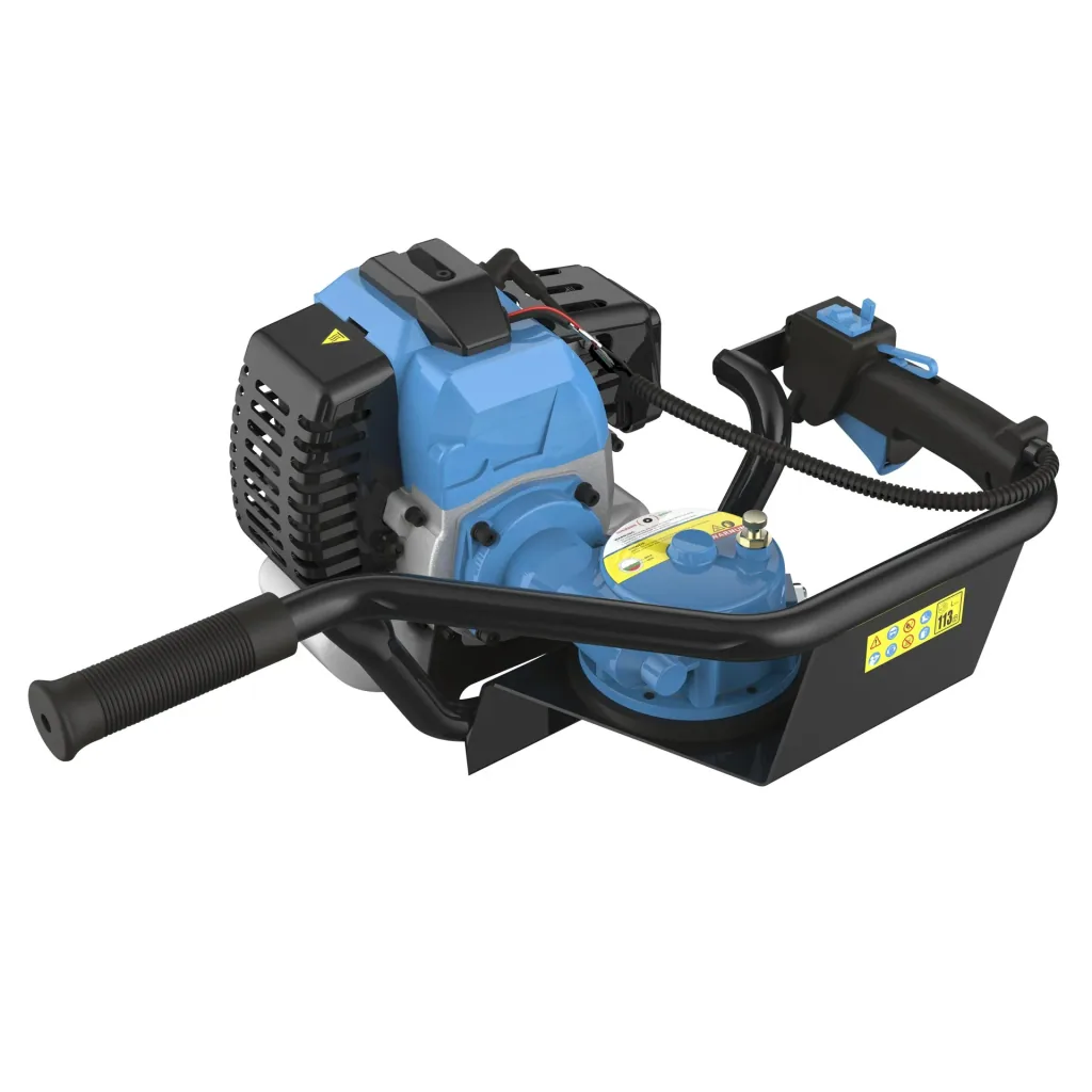 Motorische grondboor GE 2200, 3 pk, inclusief 3 boren