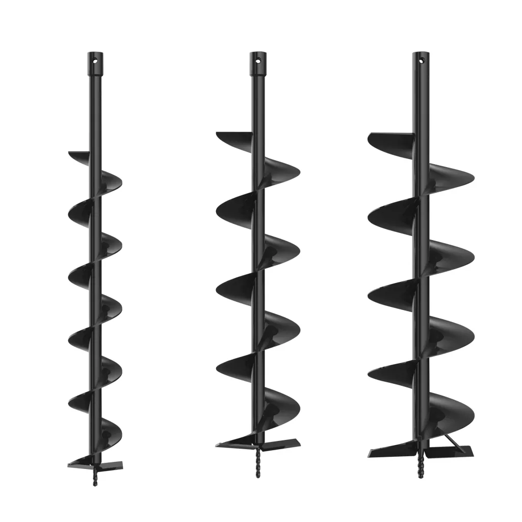Motorische grondboor GE 2200, 3 pk, inclusief 3 boren