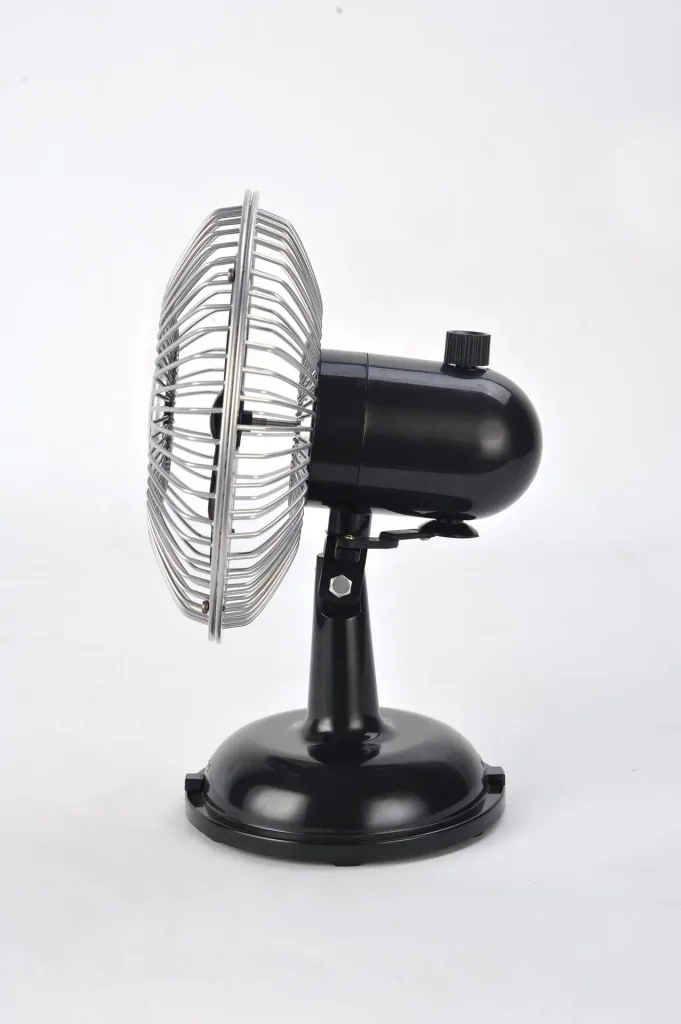 Table fan Retro Fan black