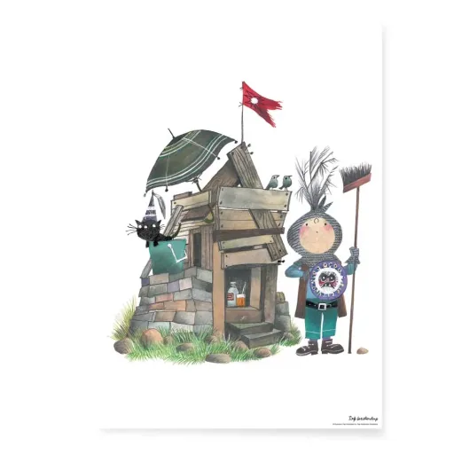 Kek Amsterdam poster kleine ridder